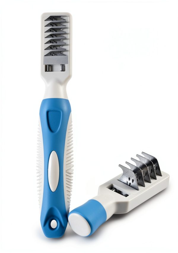 Pets First Dematting Comb Stainless Steel Grooming Tool-3