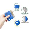 Brillirare Pet Grooming Combs Stainless Steel Teeth-3