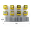 Kopal Dog Grooming Comb Stainless Steel Gentle Teeth-1