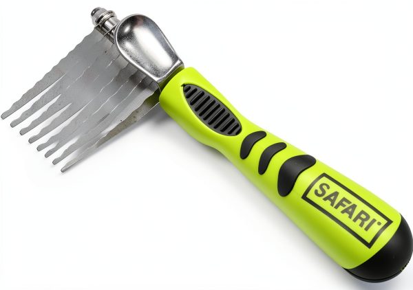Coastal Pet Dog Grooming Comb Serrated Blades Comfort Grip-0
