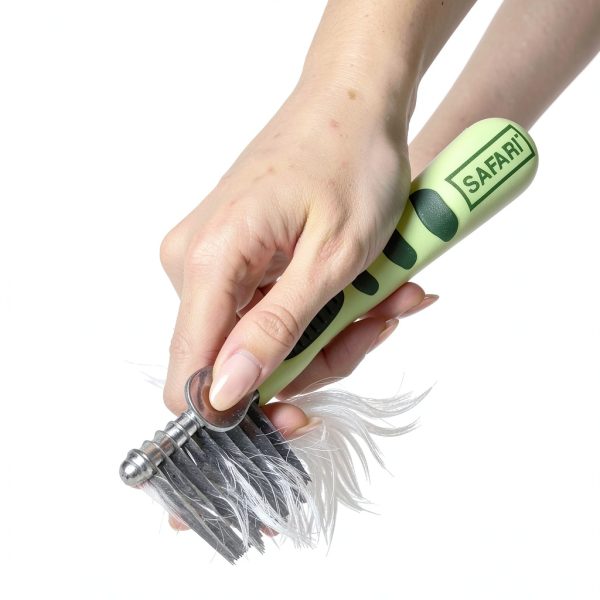 Coastal Pet Dog Grooming Comb Serrated Blades Comfort Grip-3