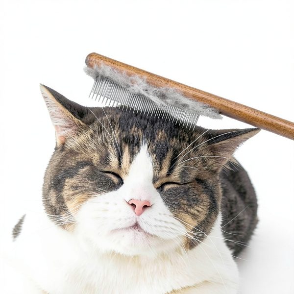 YDDPET Pet Comb Solid Wood Handle Grooming Tool for Dogs-3
