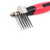 Ryan’s Pet Supplies Dog Grooming Rake Stainless Steel Blades-3
