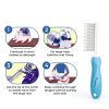 Freshly Bailey Pet Grooming Comb Stainless Steel Detangling-5