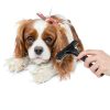 Ordermore Dog Grooming Rake Deshedding Tool Stainless Steel-4