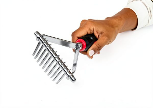 Tuff Pupper Dog Grooming Rake Undercoat Remover Dematting-7
