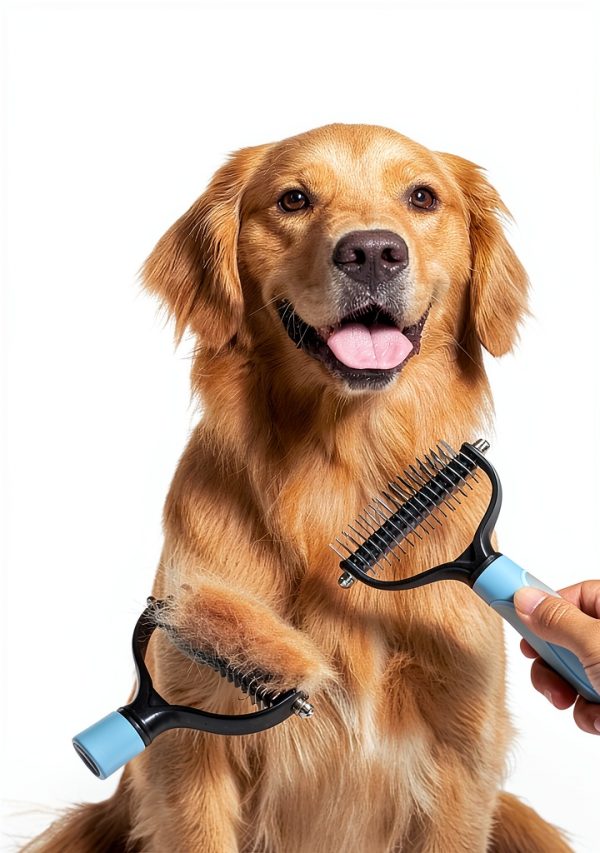 JoyPaws Pet Grooming Kit 9-in-1 Dog Cat Brush Comb-1