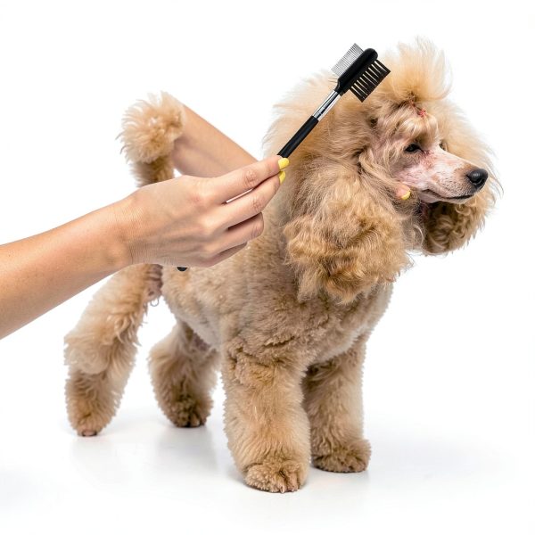 Cobee Dog Tear Stain Comb Stainless Steel Pet Grooming Tool-5