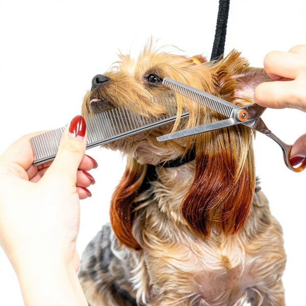 Dxlam-101 Stainless Steel Dog Comb for Long Hair Grooming-3