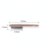 YDDPET Pet Comb Solid Wood Handle Grooming Tool for Dogs-0