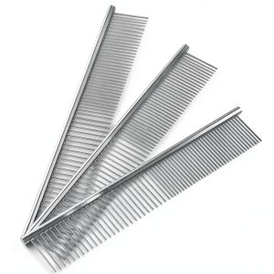 Kopal Dog Grooming Comb Stainless Steel Gentle Teeth-0