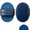 Aoche Dog Grooming Brush Adjustable Handle Silicone Massage-2