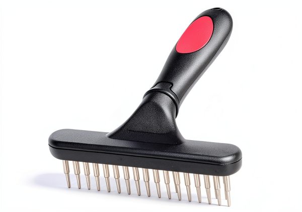 Ordermore Dog Grooming Rake Deshedding Tool Stainless Steel-0