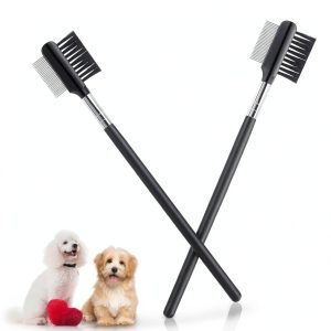 Cobee Dog Tear Stain Comb Stainless Steel Pet Grooming Tool-0