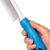 Freshly Bailey Pet Grooming Comb Stainless Steel Detangling-6
