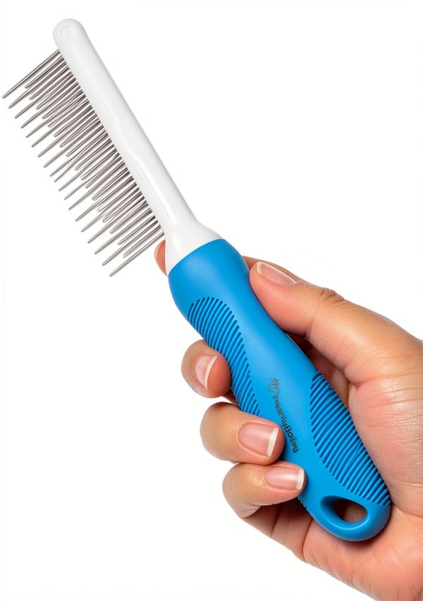 Freshly Bailey Pet Grooming Comb Stainless Steel Detangling-6