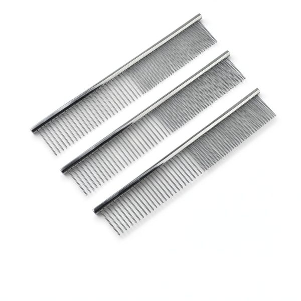 Kopal Dog Grooming Comb Stainless Steel Gentle Teeth-2