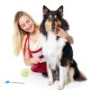 Lilpep Stainless Steel Dog Grooming Comb Dual Teeth Design-2