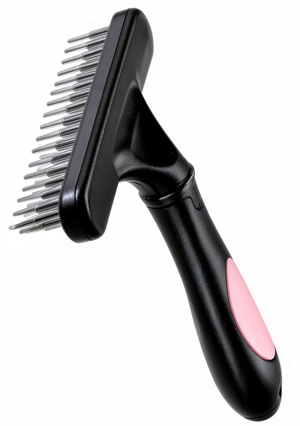 Ordermore Dog Grooming Rake Deshedding Tool Stainless Steel-2
