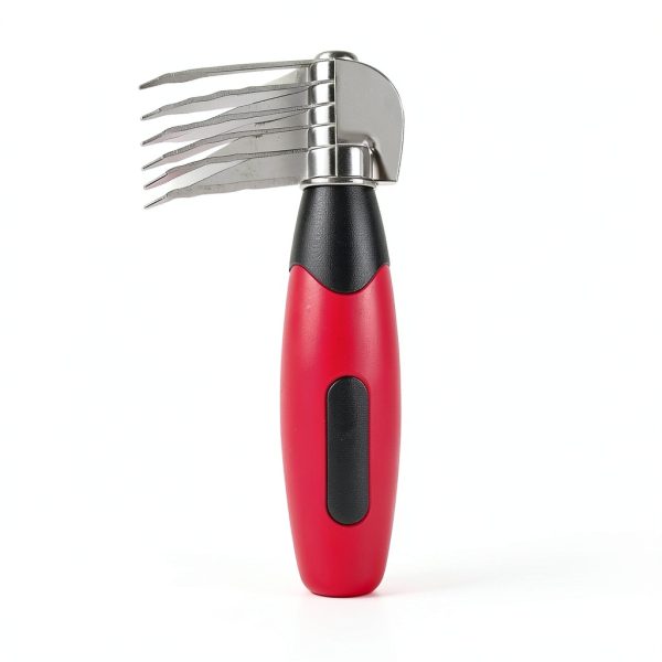 Ryan’s Pet Supplies Dog Grooming Rake Stainless Steel Blades-2