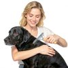 Ordermore Dog Grooming Rake Metal Pins Wood Handle-4