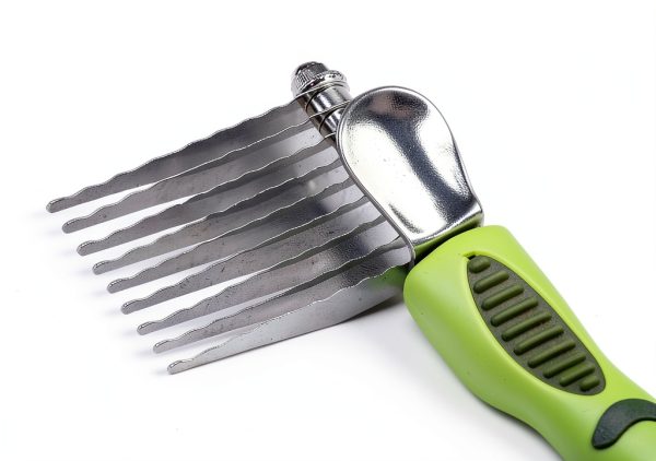 Coastal Pet Dog Grooming Comb Serrated Blades Comfort Grip-2