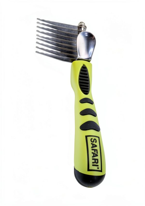 Coastal Pet Dog Grooming Comb Serrated Blades Comfort Grip-4