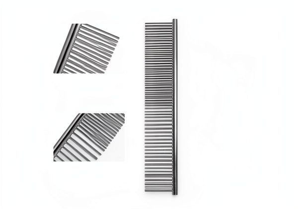 Dxlam-101 Stainless Steel Dog Comb for Long Hair Grooming-1
