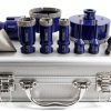 SHDIATOOL Diamond Tile Drill Bits Set,Porcelain Hole Saw, Cutter for Marble Ceramic Granite 10pieces(6/6/20/25/35/50/75/100mm/2 inch)-0