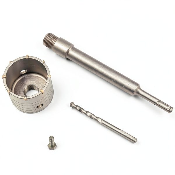 Concrete Hole Saw CertBuy 2 1/2 Inch SDS Plus 65mm Wall Drill Bit-4