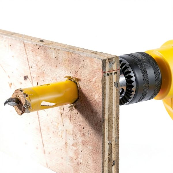 KATA Bi-Metal Hole Saw Kit, 19 Pieces M42 Steel Hole Saw Set with 3/4" -4-3/4" (19-121mm), General Purpose Hole Saw Blades in Case with Mandrels, Drill Bit, Hex Key for Thin Metal, Hard Wood, Drywall-3