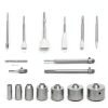 ATOLS 34PCS Concrete Hole Saw Kit, Masonry Concrete Drill Bit Set, Chisel Set with SDS Plus & Max Shanks Wall Hole Saw Drill Bit for Brick Stone Cement Wall, Kit Size 30 40 50 65 80 100 110MM-1