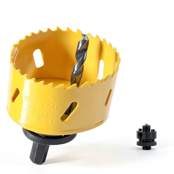 KATA Bi-Metal Hole Saw Kit, 19 Pieces M42 Steel Hole Saw Set with 3/4" -4-3/4" (19-121mm), General Purpose Hole Saw Blades in Case with Mandrels, Drill Bit, Hex Key for Thin Metal, Hard Wood, Drywall-2