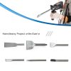 ATOLS 34PCS Concrete Hole Saw Kit, Masonry Concrete Drill Bit Set, Chisel Set with SDS Plus & Max Shanks Wall Hole Saw Drill Bit for Brick Stone Cement Wall, Kit Size 30 40 50 65 80 100 110MM-2