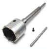 Concrete Hole Saw CertBuy 2 1/2 Inch SDS Plus 65mm Wall Drill Bit-5