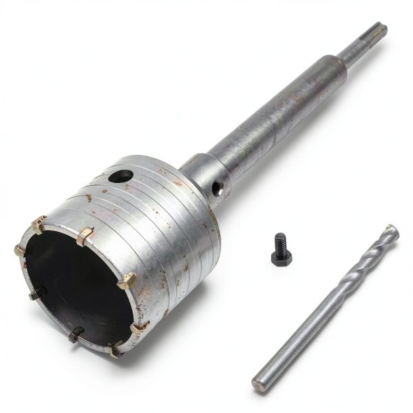 Concrete Hole Saw CertBuy 2 1/2 Inch SDS Plus 65mm Wall Drill Bit-5