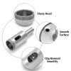 Diamond Hole Saw Kit 15Piece by JOHOUSE 6mm-50mm Glass Tile Drill Bits-2