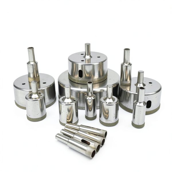 Diamond Hole Saw Kit 15Piece by JOHOUSE 6mm-50mm Glass Tile Drill Bits-4
