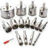 Diamond Hole Saw Kit 15Piece by JOHOUSE 6mm-50mm Glass Tile Drill Bits-0